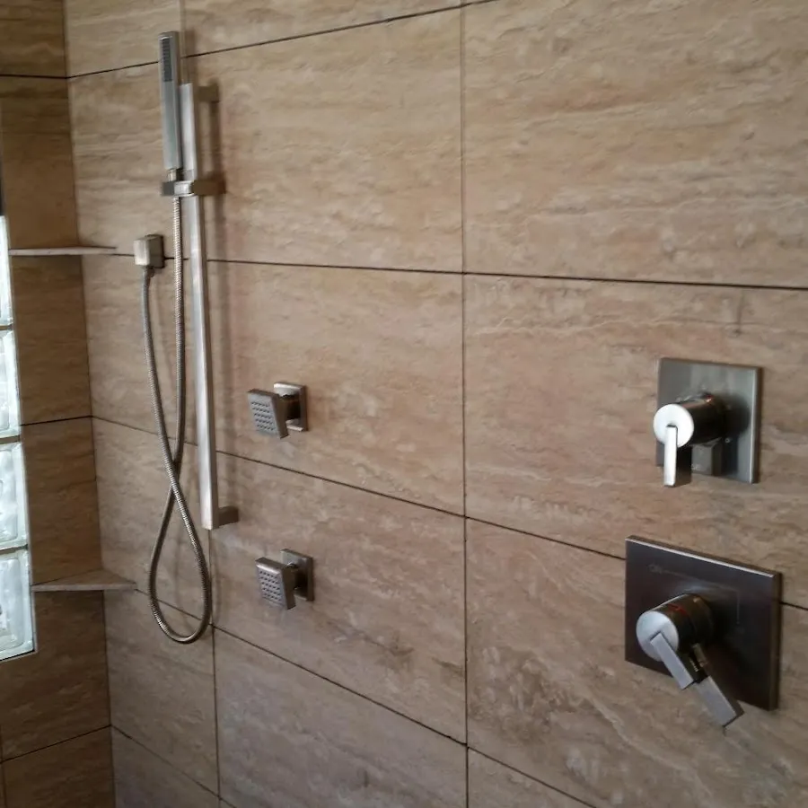 Shower fixture installation for Water Heater Replacement in Childress